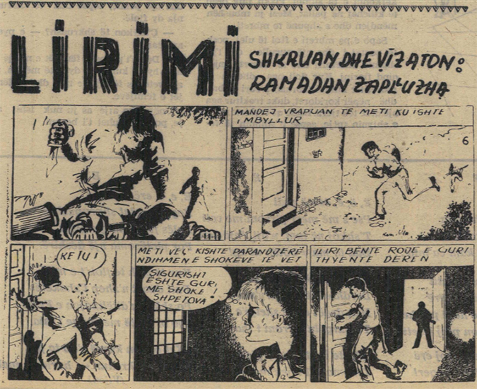 Librat Komik Shqiptar.